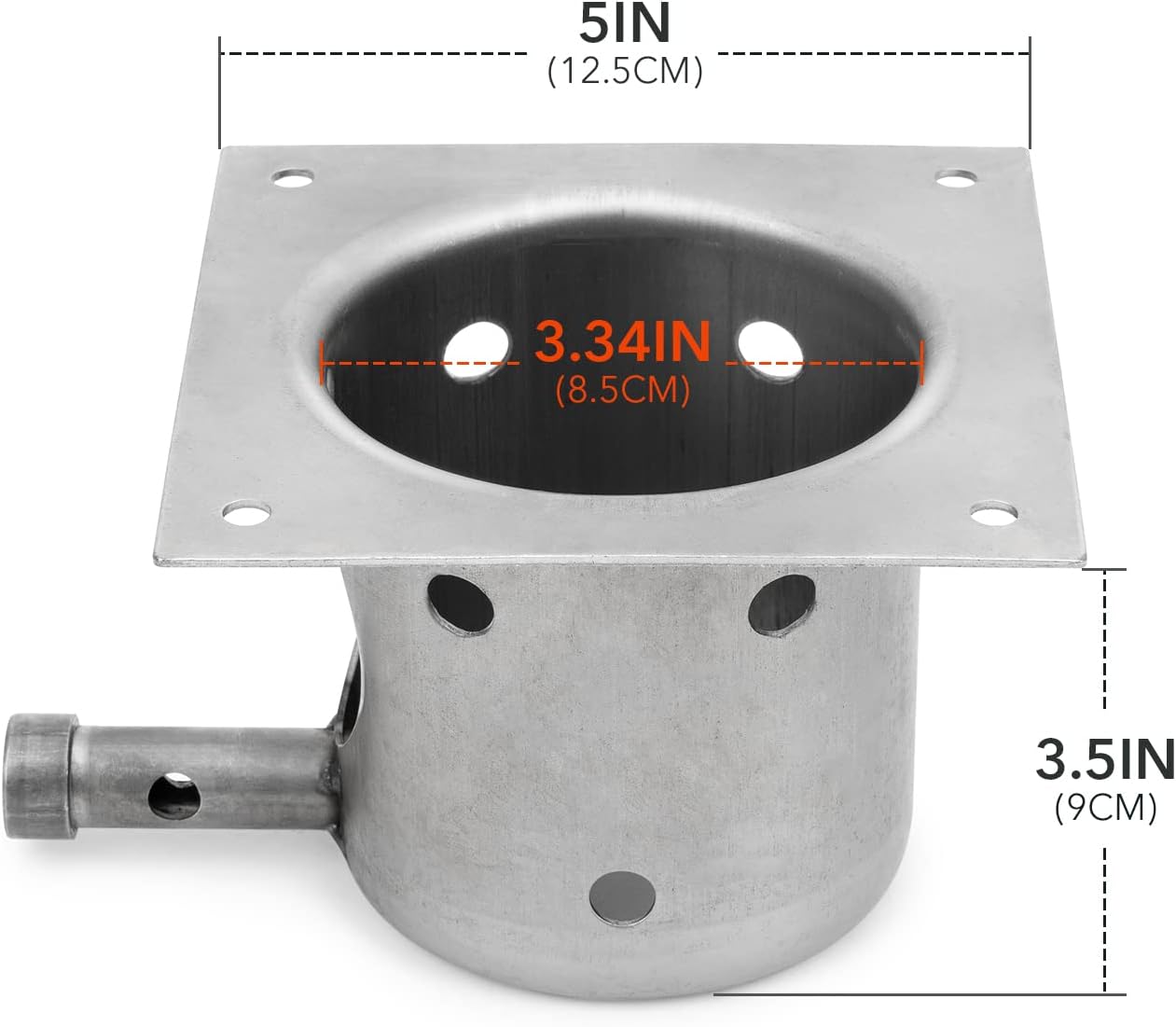 Olla quemador compatible parrilla Traeger Pit Boss