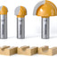 Set 3 Brocas Enrutador Vástago 1/2pulg Diámetro 5/8, 3/4, 1-1/2pulg