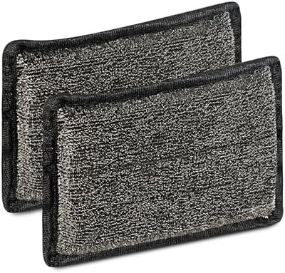Cabezal limpiador barbacoa hierro fundido acero inox set 2