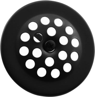 Drenaje baño acero inox con rejilla para cabello negro