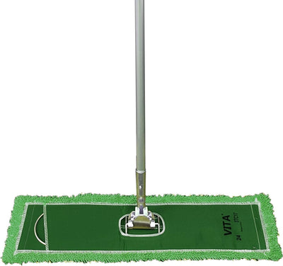 Trapeador microfibra bucle torcido 36pulg verde