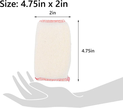 Almohadillas limpieza documentos 2x4.75pulg suave sin arena