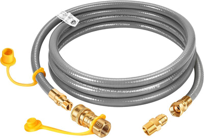 Manguera gas natural 10ft 3/8pulg conexión rápida Weber