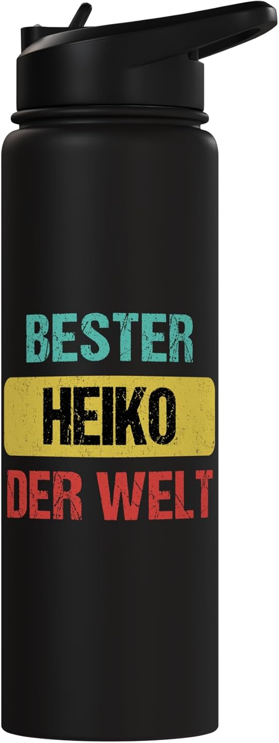 Botella de agua aislada acero inoxidable Heiko