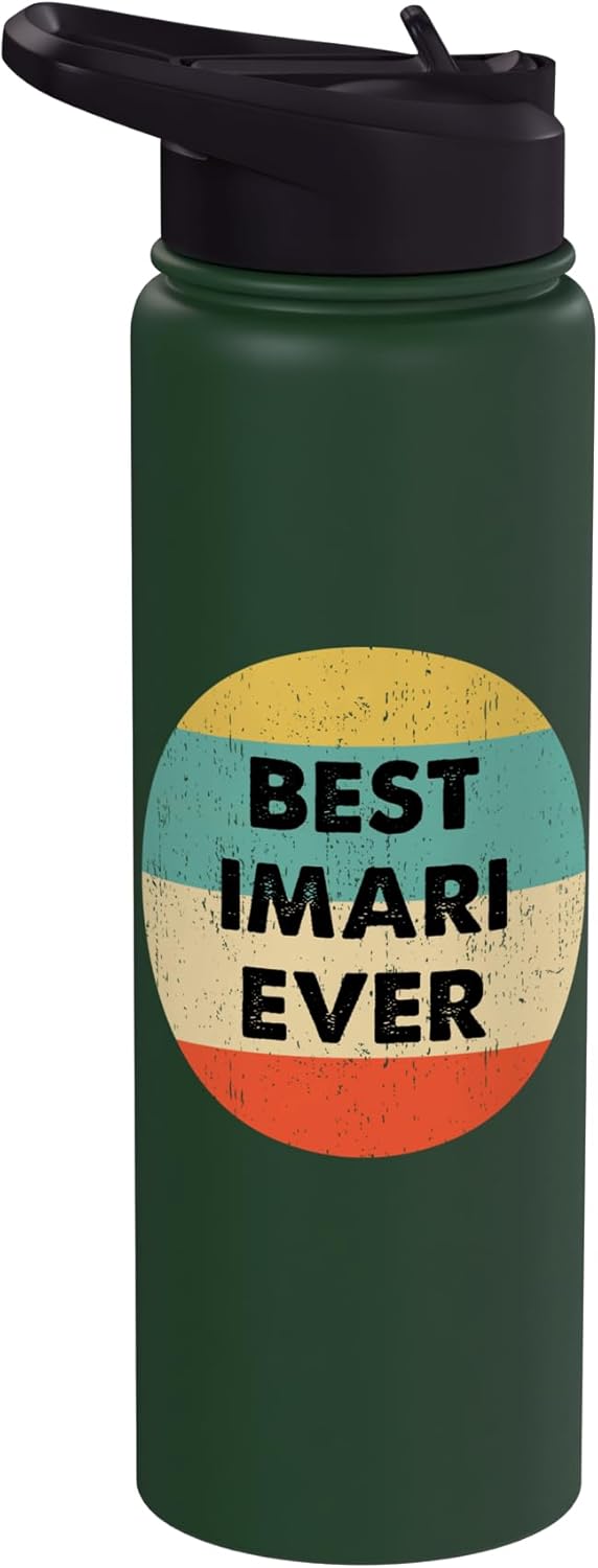 Botella de agua acero inoxidable sin BPA Imari Name