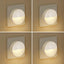 Luz Nocturna Sensor Movimiento LED Baño Dormitorio