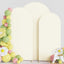 3 Pzas Fundas Spandex Arco Boda 7.2x6.6x6ft Soporte Chiara