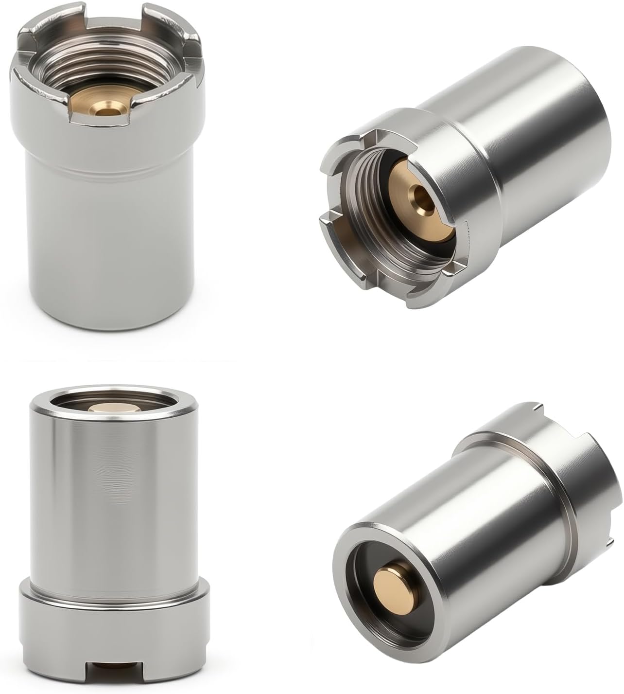 Adaptador magnético 510 hilos 4 pzas accesorios universales