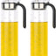 Botella dispensadora de aceite de oliva de vidrio