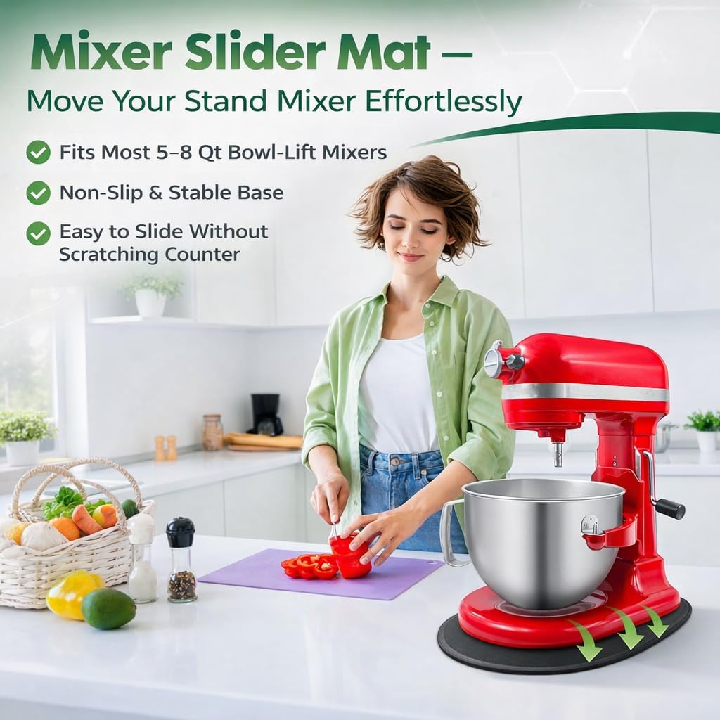 Alfombrilla batidora KitchenAid de 5 a 8 cuartos de galón sin levantamiento de 30 libras