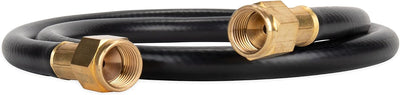 Unidad manguera propano 3ft rosca 3/8 pulg x 3/8 pulg negro