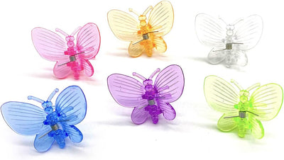 30 Clips Coloridos para Orquídeas y Plantas de Jardín
