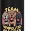 Botella de agua acero inoxidable para perro Mastín Napolitano