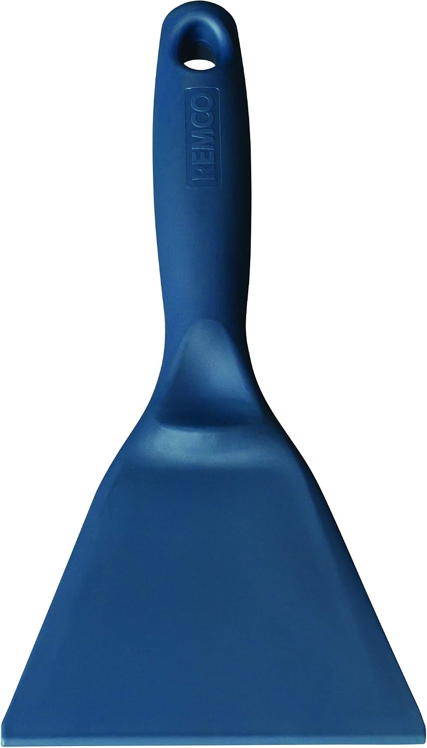 Rascador de mano azul 9.7x4.4pulg