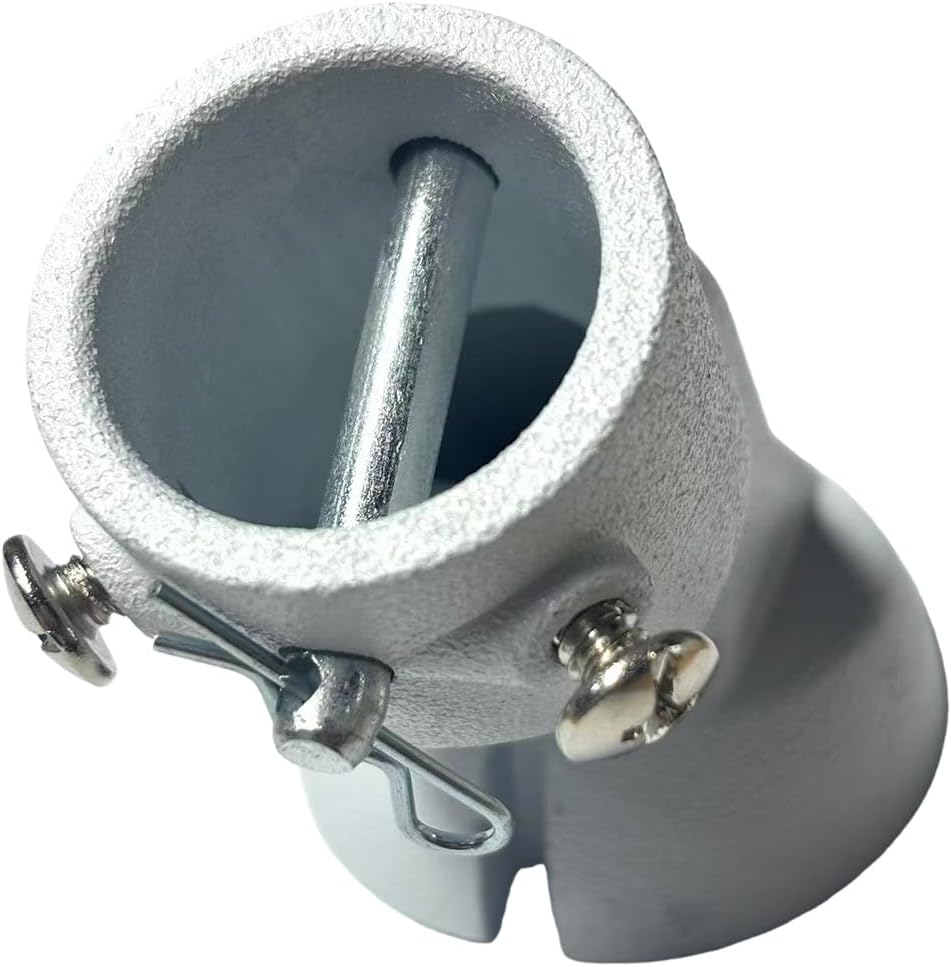 Adaptador ventilador techo inclinado hasta 45° blanco