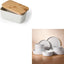 Plato y tazón con tapa Famiware Milkyway Butter Dish