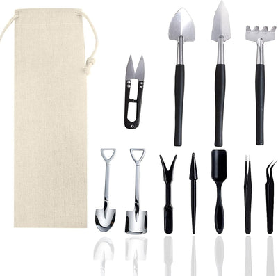 Set 12 herramientas para suculentas y cactus jardinería