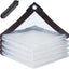 Lona transparente 4x6ft impermeable con ojales para gallinero