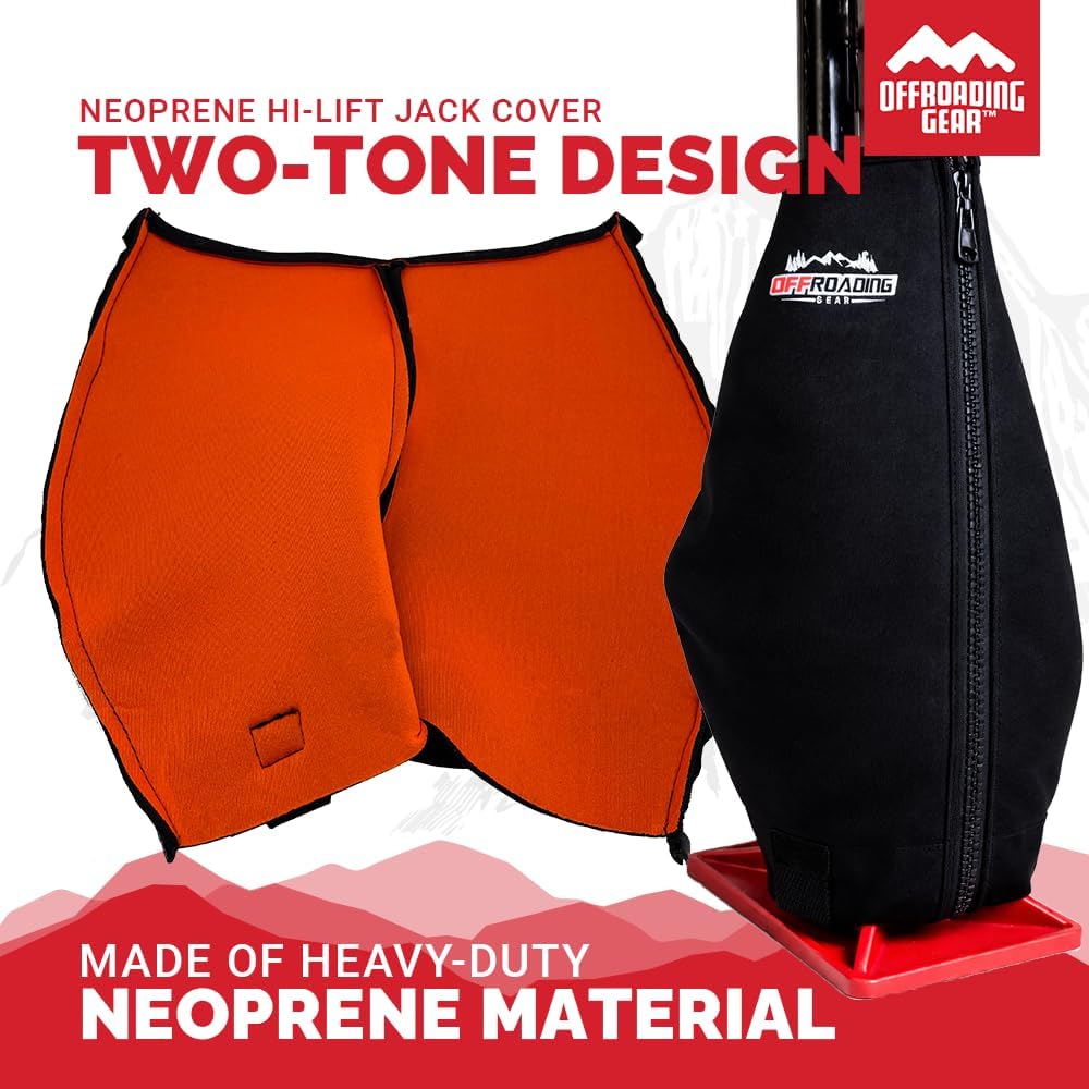 Cubierta neopreno ajuste univ. negro rojo