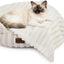 Manta para mascotas supersuave 25x35pulg crema