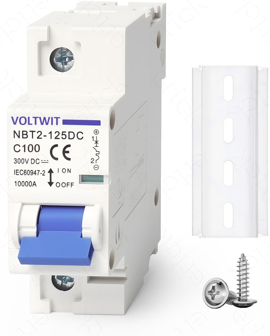 Disyuntor CC 100A 300V para sistemas solares