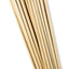Brochetas bambú 18pulg 100uds con pinchos doble extremo 5.5pulg