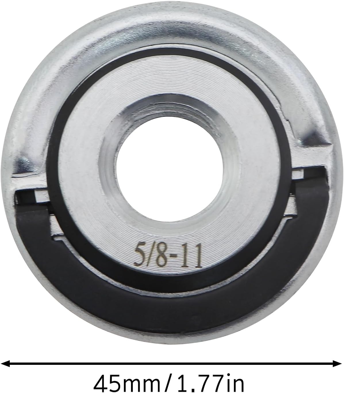 Amoladora cambio rápido roscada 5/8-11pulg brida metálica