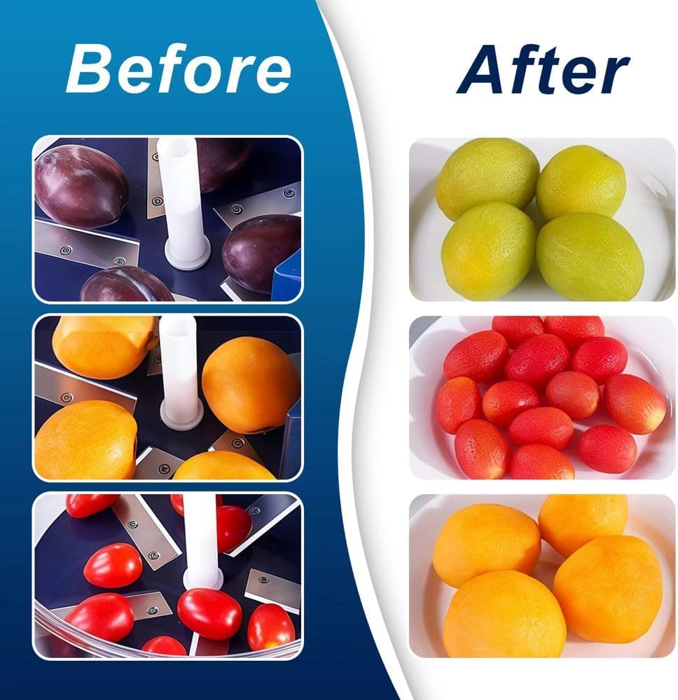 Peladora automática uvas y frutas eléctrica recargable