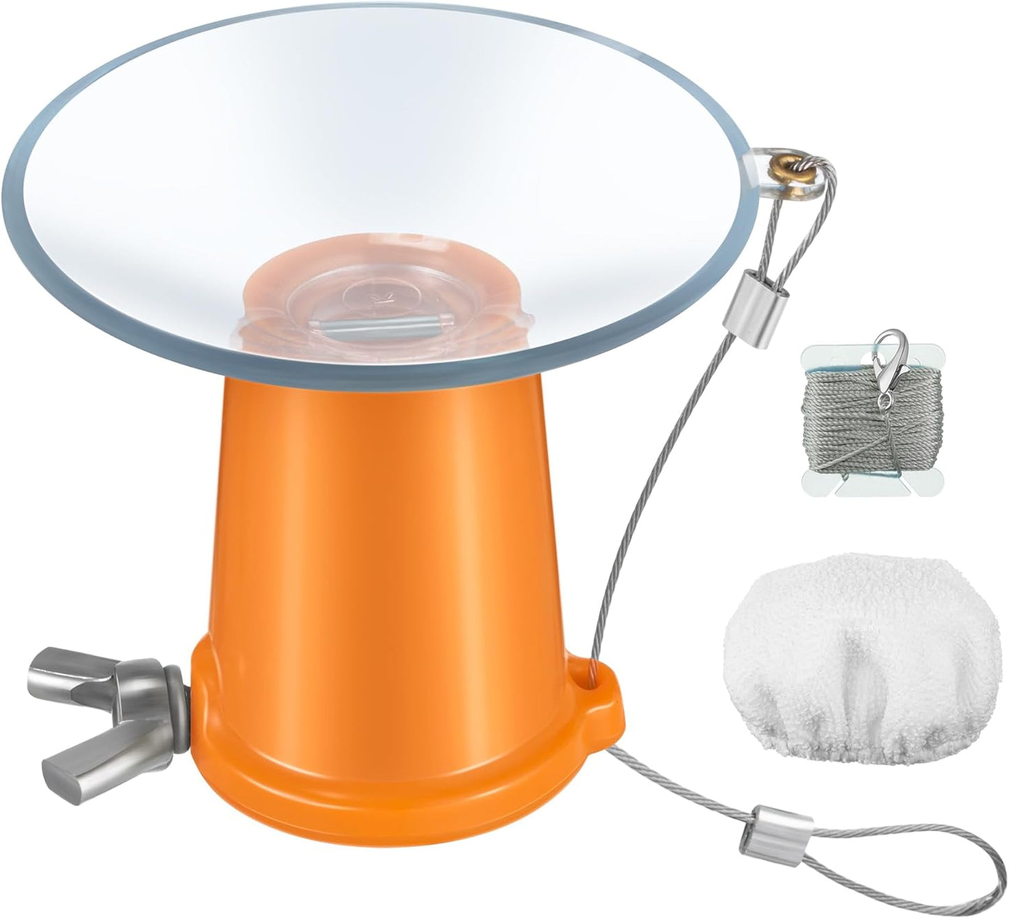 Cambiador bombilla ventosa para techos altos y luces empotradas
