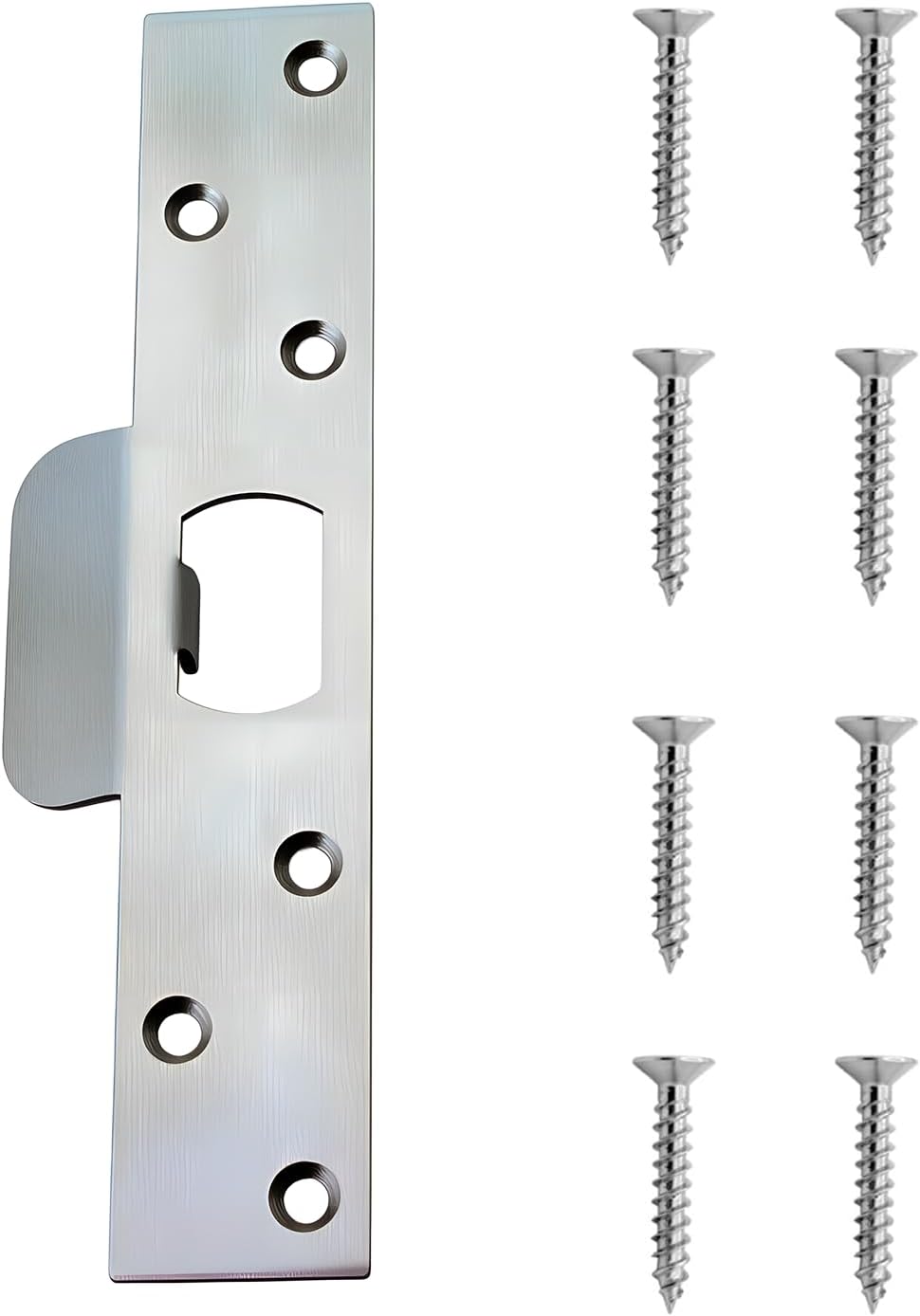 Placa refuerzo puerta acero inox 7pulg