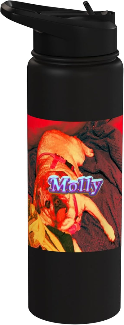 Botella agua acero inox aislada The Molly Collection