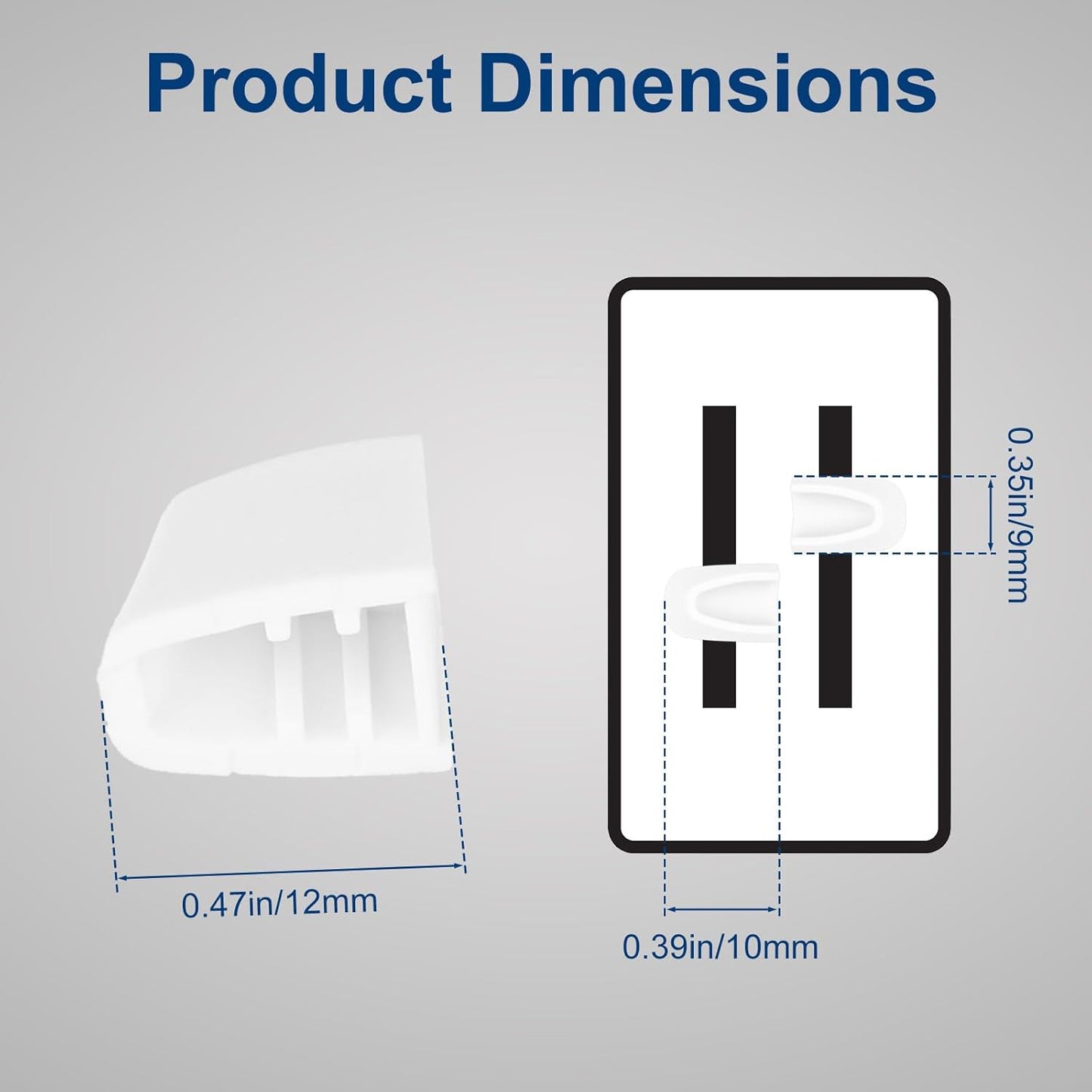 2 Pzas Perilla Interruptor Atenuación Comp Lutron