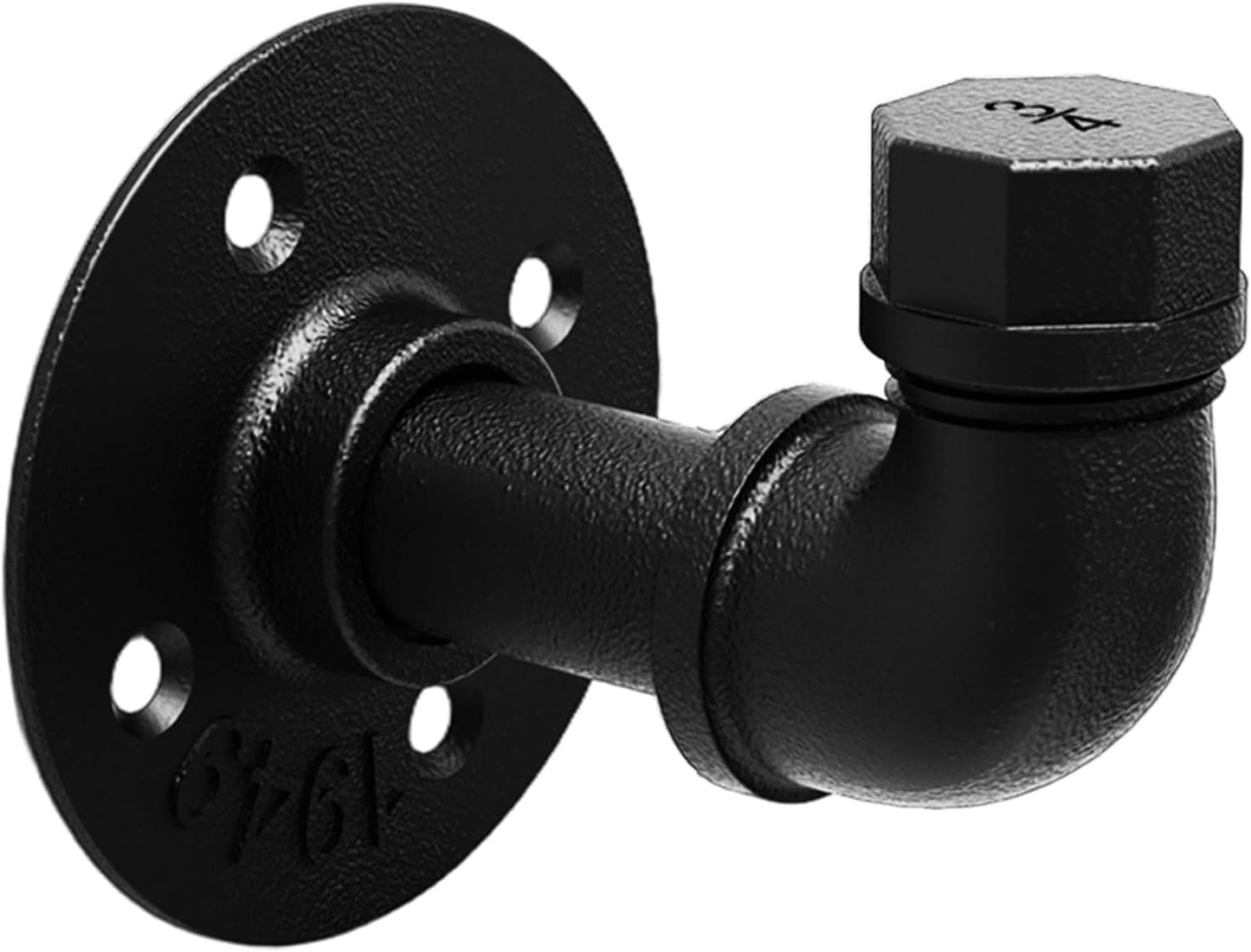 Gancho hierro forjado rústico para pared decoración cocina