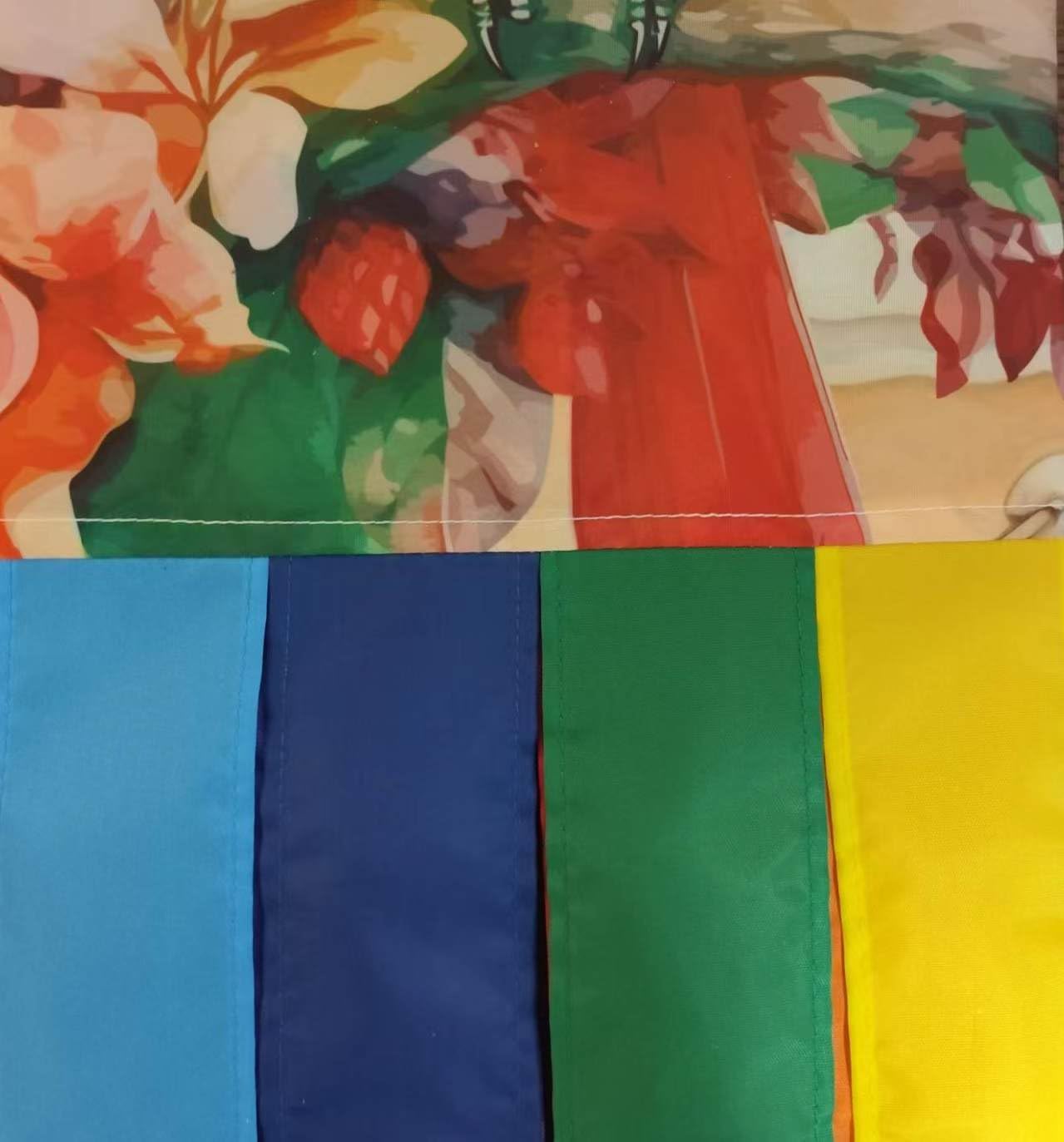 Bandera playa 40pulg colores arcoíris para veleros