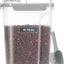 Contenedor alimento mascotas 10-13lb hermético transparente