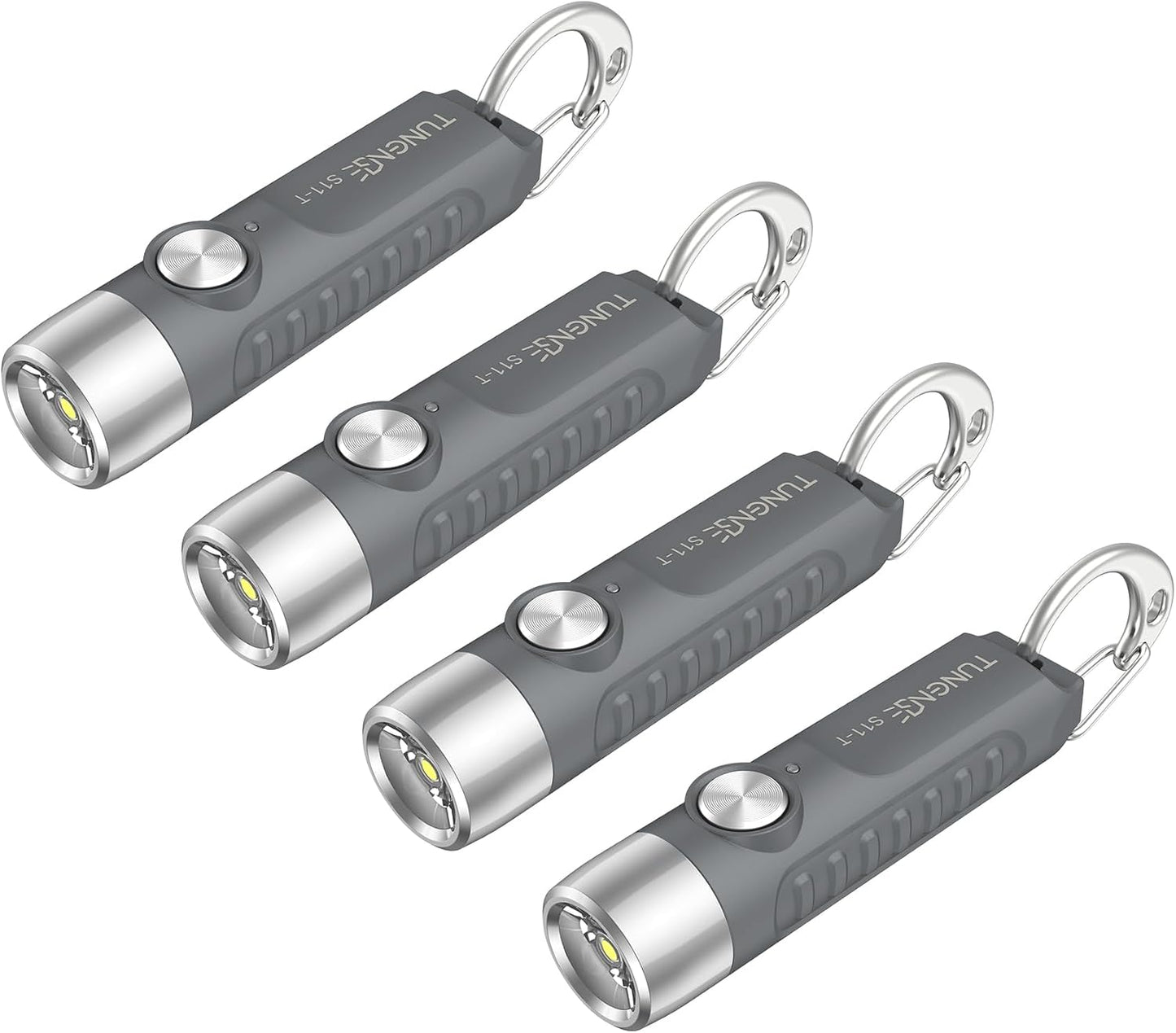 Linterna recargable EDC con imán 500 lúmenes