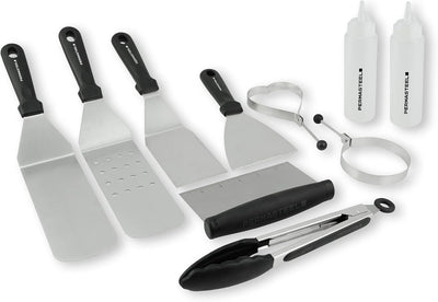 Kit 10 Pzas Accesorios Plancha Parrilla Al Aire Libre