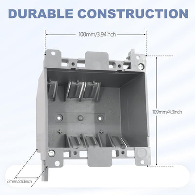 Caja eléctrica antiguo 25pulg cúbicas PVC cert UL 2 horas