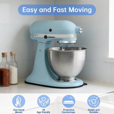 Alfombrilla deslizante para mezclador KitchenAid 4.5-5 cuartos de galón con gránulos de silicona