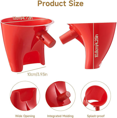 Embudo de harina antisalpicaduras para batidora KitchenAid KSM150