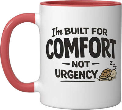 Taza Cerámica Tortuga Roja/Blanca