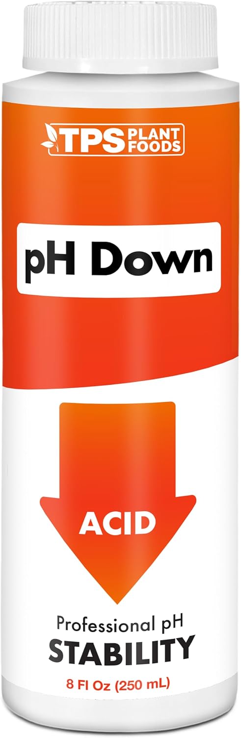 Ajustador pH ácido profesional para suelo e hidroponía 8oz