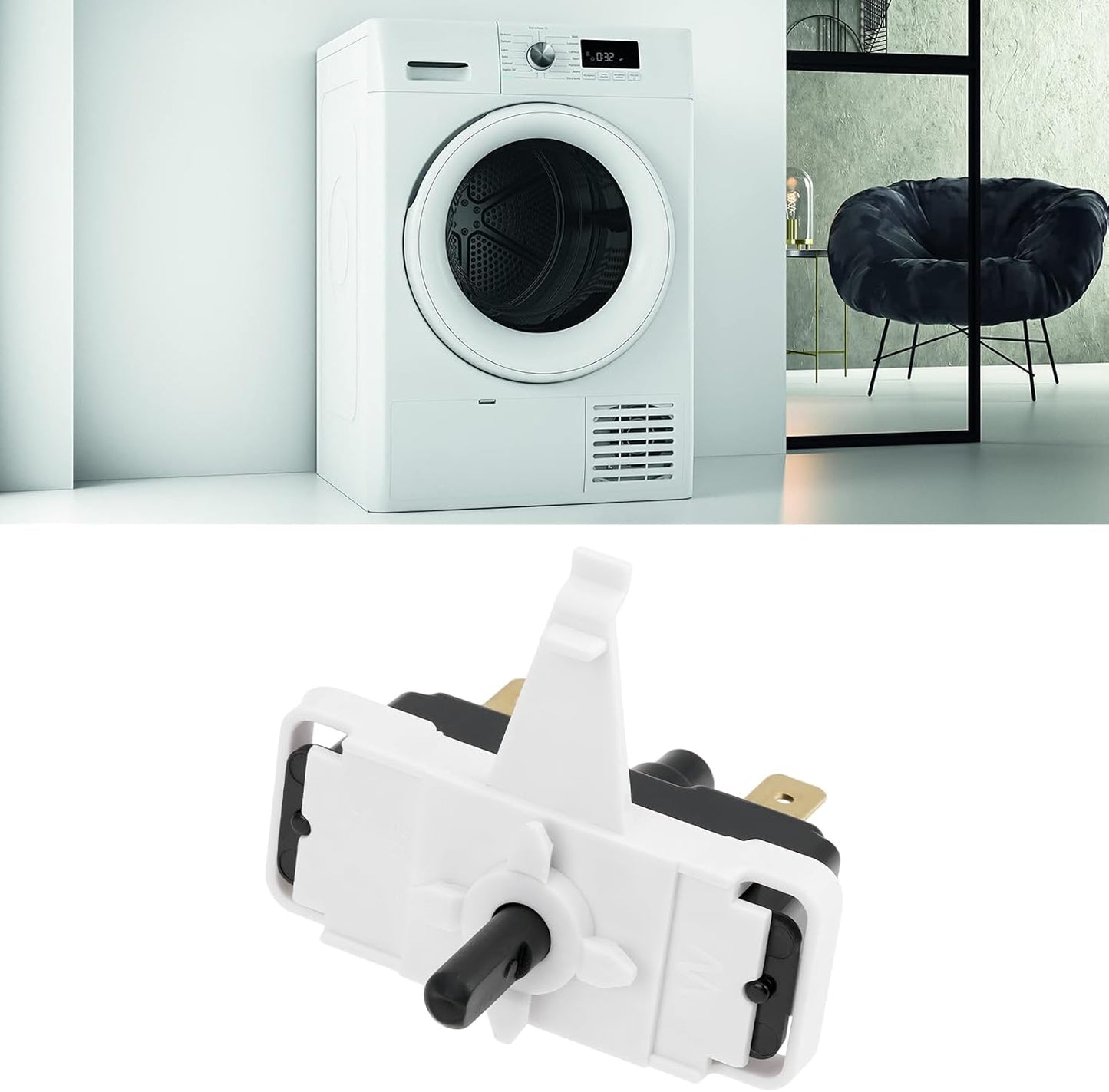 Interruptor repuesto para secador Whirlpool
