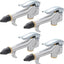 Kit 4 Pzas Soplador Aire Punta Goma Accesorios Compresor