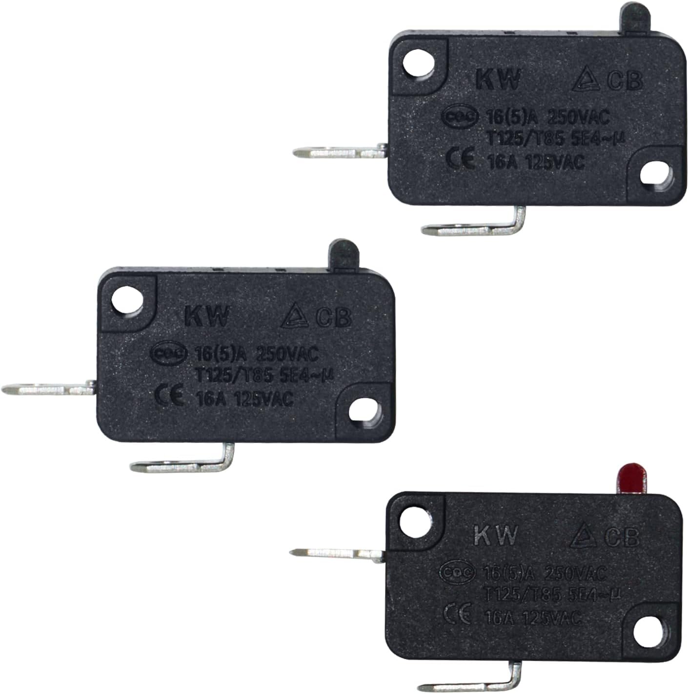 Interruptor puerta horno microondas KW3A negro