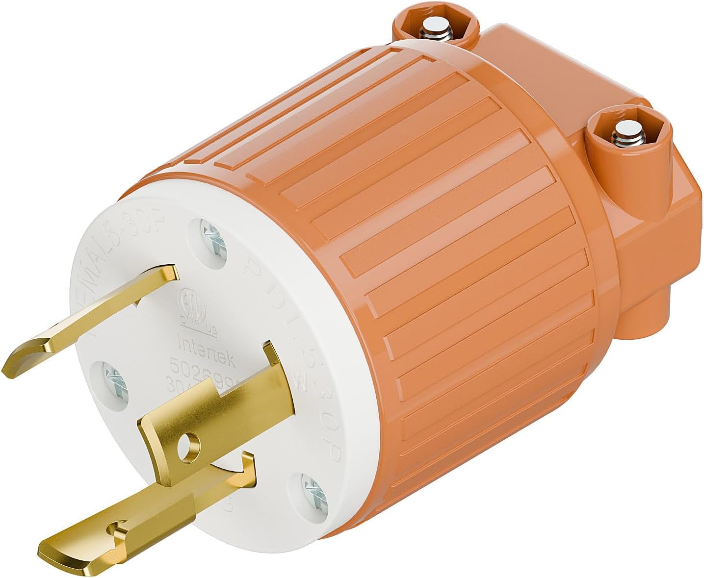 Conector Nema L5-30P 30A 125V enchufe macho grado industrial