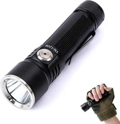 Linterna LED recargable 5000 mAh ajustable IP35 para campamento