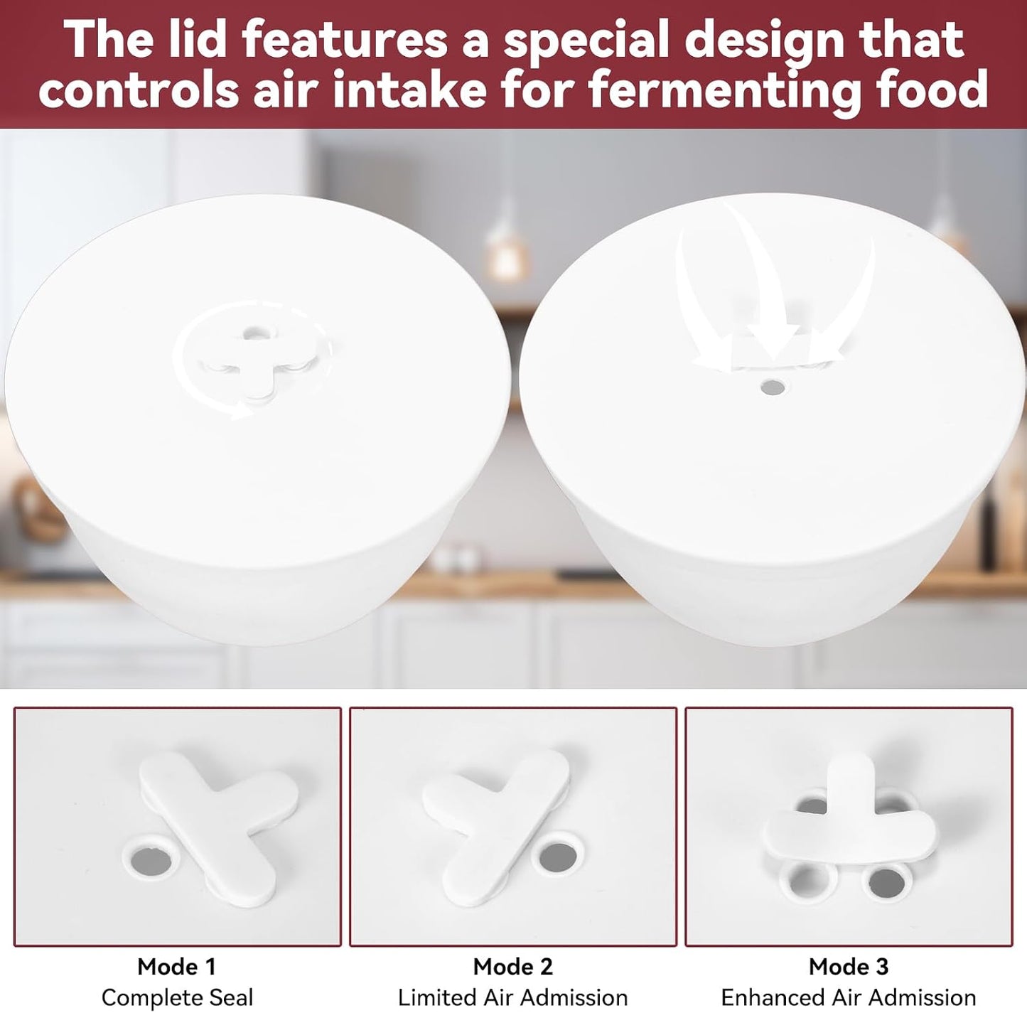 Insertos tazón silicona batidora 7qt blanco