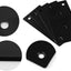 4 Soportes Planos 4x2pulg Placas Reparación Estantes