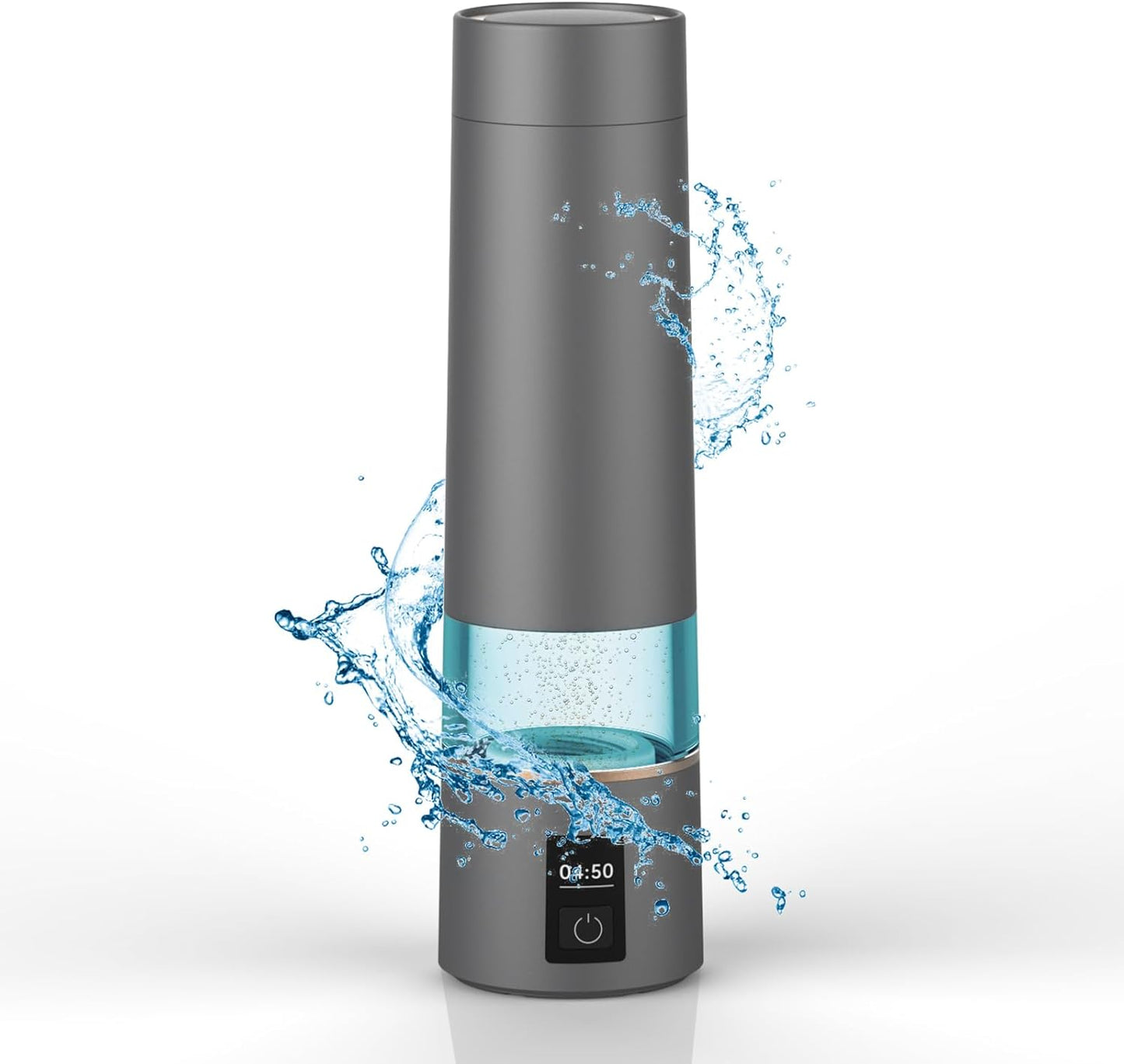 Botella H2 con tecnología SPE/PEM 6000PPB 9.1oz portátil